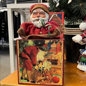 Vintage ENESCO LIMITED EDITION Twas the night before Christmas Jack in Box